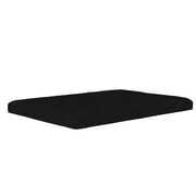 Rent to own DHP Cora 6 Inch Quilted Thermobonded High Density Polyester Fill Futon Mattress, Full Size, Black  (Frame Not Included)