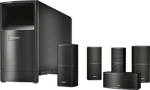 Bose - Acoustimass 10 Series V 5.1-Channel Home Theater Speaker System - Black