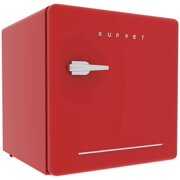 Rent to own KUPPET Classic Retro Compact Refrigerator Single Door, Mini Fridge with Freezer, Small Drink Chiller for Home,Office,Dorm, Small beauty cosmetics Skin care mask refrigerated for home,1.6 Cu.Ft (Red)