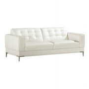 Rent to own EK003 White Color With Italian Leather Sofa