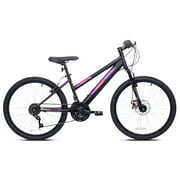 Rent to own Kent 24" Northpoint Girl's Mountain Bike, Black/Pink/Purple