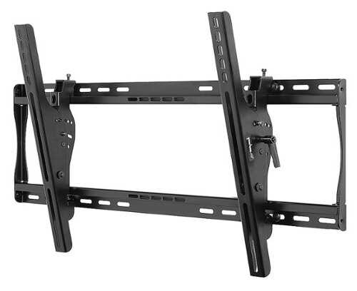 Rent to own Peerless-AV - SmartMountXT Tilt Display Wall Mount For Most 39" - 75" Flat Panel Displays - Semi-gloss Black, Black