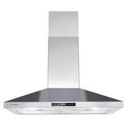 Rent to own Wall Mount Range Hood 30 inch Stainless Steel Stove Hood Ducted Ductless Vent Hood Touch Control