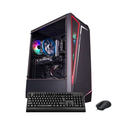 Rent to own IPASON Gaming Desktop PC, Intel Core i5 10400F, GeForce GT ...