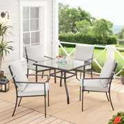 Rent to own Mainstays Richmond Hills 5 Piece Patio Dining Set