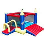 Rent to own Banzai Slide N Fun Inflatable Slide & Bounce House with Soccer Net and Ball