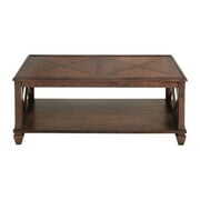 Rent to own Alaterre Stockbridge 45"L Wood Coffee Table, Brown