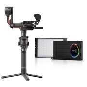 DJI RS 2 Gimbal Stabilizer Pro Combo with Flashpoint M1 RGB Creative Light
