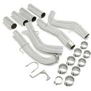 Rent to own Kojem 2015.5-2016 GEM Duramax Exhaust 2500 3500 5 Aluminized Exhaust Pipe No Muffler