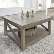 Rent to own Homestyles Mountain Lodge Gray Coffee Table