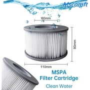 Rent to own Whirlpool Accessories for MSpa Replacement Filter Cartridge (12Pcs)