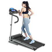 Rent to own Goplus 1100W Folding Treadmill Electric Support Motorized Power Running Fitness Machine