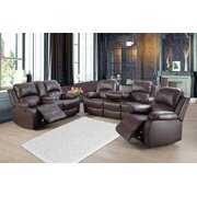 Rent to own Reclining Sofa Loveseat Chair Set Living Room SET