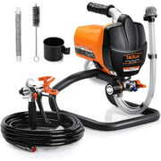 Rent to own Tacklife 500W Airless Paint Sprayer with 25 feet High-Pressure Paint Hose and Changeable Filter
