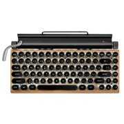 Rent to own Transer Dot Retro Typewriter Keyboard Wireless Bluetooth Mechanical Keyboard
