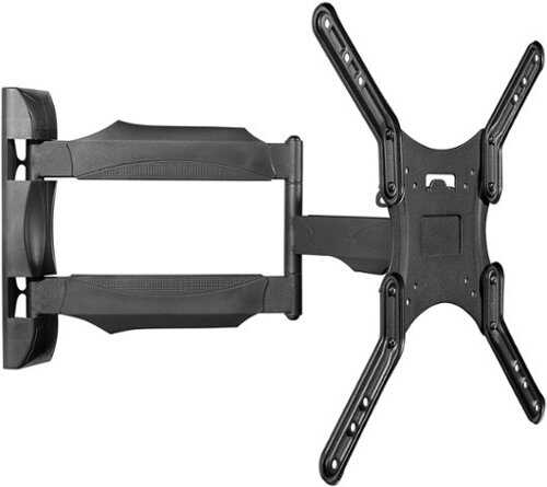 Rent to own Kanto - Full-Motion Wall Mount for Most 26" - 55" Flat-Panel TVs - Black