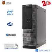 Rent to own Dell OptiPlex Desktop SFF Computer PC Intel Core i5 Processor 8GB Ram 120GB SSD 2TB HDD Bto KB & Mouse Wi-Fi Adapter Bluetooth Windows 10 Pro Renewed