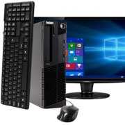 Rent to own Lenovo ThinkCentre M91P Desktop Computer PC, 3.20 GHz Intel i5 Quad Core Gen 2, 8GB DDR3 RAM, 1TB Hard Disk Drive (HDD) SATA Hard Drive, Windows 10 Professional 64bit
