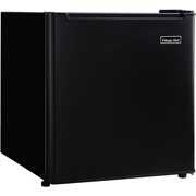 Rent to own 1.7 Cu. Ft. Mini Refrigerator with Chiller Compartment in Black
