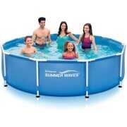 Rent to own Summer Waves 10'x30" Metal Frame Pool with Skimmer Plus Filter System
