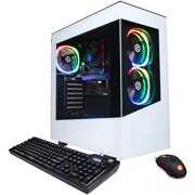 Rent to own CyberpowerPC Gamer Master Gaming PC, AMD Ryzen 3 3100 3.6GHz, GeForce GT 1030 2GB, 8GB DDR4, 240GB SSD, 2TB HDD, WiFi Ready & Win 10 Home (GMA888A4), White