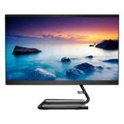 Rent to own Lenovo 23.8" FHD All-In-One Computer, Intel Pentium Gold G6400T, 8GB RAM, 1TB HD, DVD-RW, Windows 10 Home, Black, F0EU009PUS