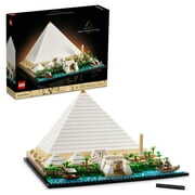 Rent to own LEGO Architecture Great Pyramid of Giza Set 21058, Home Dcor Model Building Kit, Creative Gift Idea