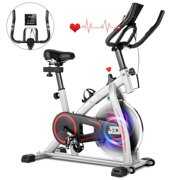 Rent to own HEKA Exercise Bike with APP, Indoor Cycling Bike LCD Display Monitor, Max Weight 330lbs