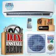 Rent to own Amvent  33000 BTU  Ductless Mini Split Air Conditioner with Heat Pump incl Installation 25 Foot Kit