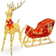 Rent To Own Best Choice Products Lighted Christmas 4ft Reindeer ...