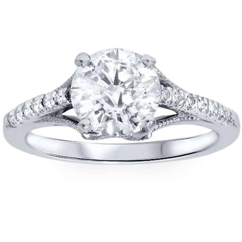 Rent to own Pompeii3 Pompeii 7/8ct Vintage Diamond Engagement Ring 950 Platinum (G/H,VS)