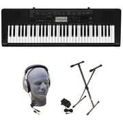Rent to own Casio CTK-3500 PPK 61-Key Premium Keyboard Pack with Stand, Headphones & Power Supply