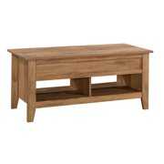 Rent to own Sauder Dakota Pass Engineered Wood Lift Top Coffee Table in Sindoori Mango