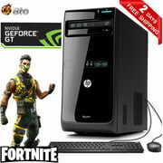 Rent to own Restored HP Gaming Computer Compaq Pro Tower, Intel Core i5-3470 3rd Gen. 3.2GHz Processor, 8GB Ram, 512GB SSD, NVIDIA GeForce GT 1030 DDR5, Bto WiFi Windows 10 Desktop PC (Refurbished)