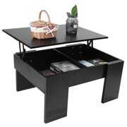 Rent to own LHCER Modern Coffee Table with HeightAdjustable Tabletop Wood Tea Table for Living Room Office,Wooden Table