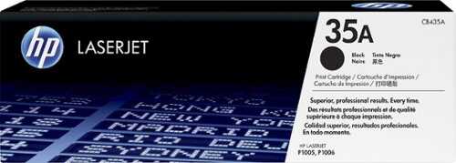 Rent to own HP - 35A Standard Capacity - Black Toner Cartridge - Black