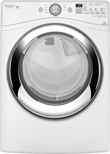 Rent to own Whirlpool - Duet 7.4 Cu. Ft. 9-Cycle Steam Gas Dryer - White