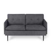 Rent to own ENSTVER Modern Futon Upholstered Tufted Sofa, Suitable for Living Room Office Furniture Decoration