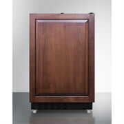 Rent to own ADA compliant built-in or freestanding 20" wide refrigerator-freezer for residential use with lock