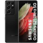 Rent to own Restored Samsung Galaxy S21 Ultra 5G G998U 128GB Black Unlocked Smartphone (Used)