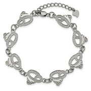 Rent to own Women's Baltimore Orioles Logo Bracelet with Extension