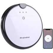 Rent to own Prainskel F20-AI Robot Vacuum Cleaner, App Control, 120Min Runtime, Daily Schedule, Self-Charging Robotic Vacuum Cleaner, Clean Pet Hair, Hard Floor and Low-Pile Carpet, White
