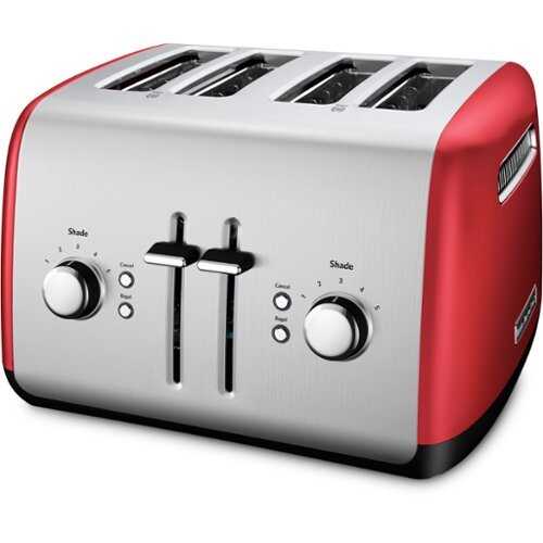 Rent to own KitchenAid - 4-Slice Toaster with Illuminated Buttons - Empire Red