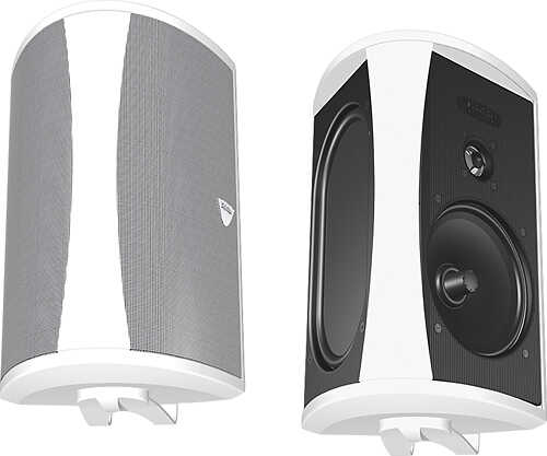 Rent to own Definitive Technology - 6-1/2" Indoor/Outdoor Speaker (Each) - White