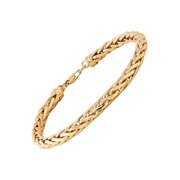 Women's Welry Spiga Polished Link Bracelet in 14kt Yellow Gold, 7.5"