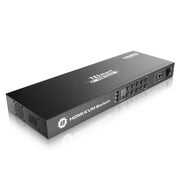 Rent to own TESmart 8-Port HDMI KVM Switch - Autoscan, Rackmount, Ethernet, USB Hub, 4K 30hz