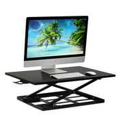 Rent to own Mount-It! Height Adjustable Standing Desk Converter | X-Lift Sit Stand Black