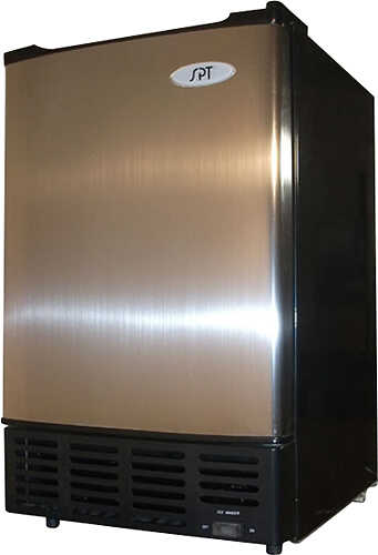 Rent to own SPT - 15" 12-Lb. Freestanding Icemaker - Stainless steel