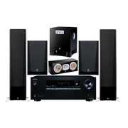 Rent to own Onkyo 5.2 -Channel Wireless Bluetooth 4K 3D A/V Surround Sound Multimedia Home Theater System