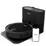 Rent to own iHome AutoVac Luna Pro 3-in-1 Robot Vacuum and Vibrating Mop with Front Laser Navigation and Auto Empty Base, 2200pa Strong Suction, Google and App Control